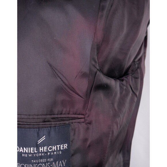 Daniel Hechter Sport Coat Mens 40R Tweed Textured Jacket Blazer Wool 2-Button - Picture 10 of 13